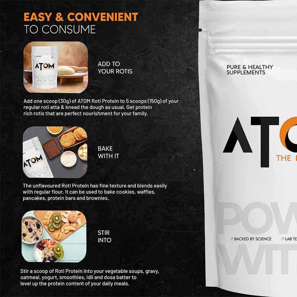 AS-IT-IS Nutrition ATOM Roti Protein