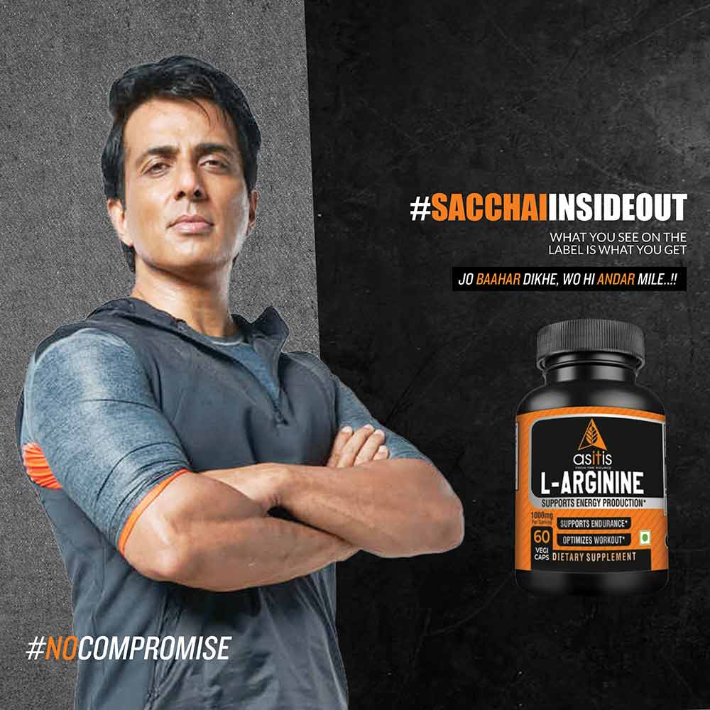 AS-IT-IS Nutrition L Arginine 1000mg