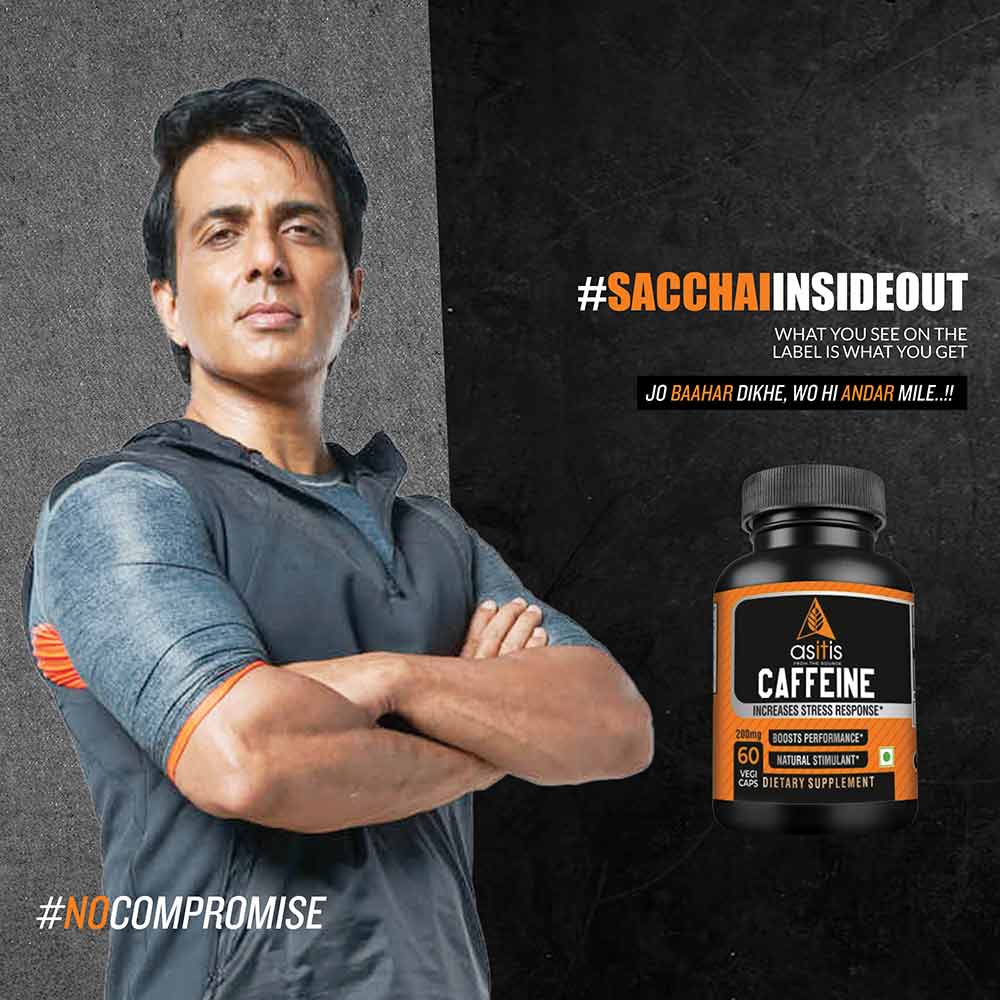 AS-IT-IS Nutrition Caffeine 200mg