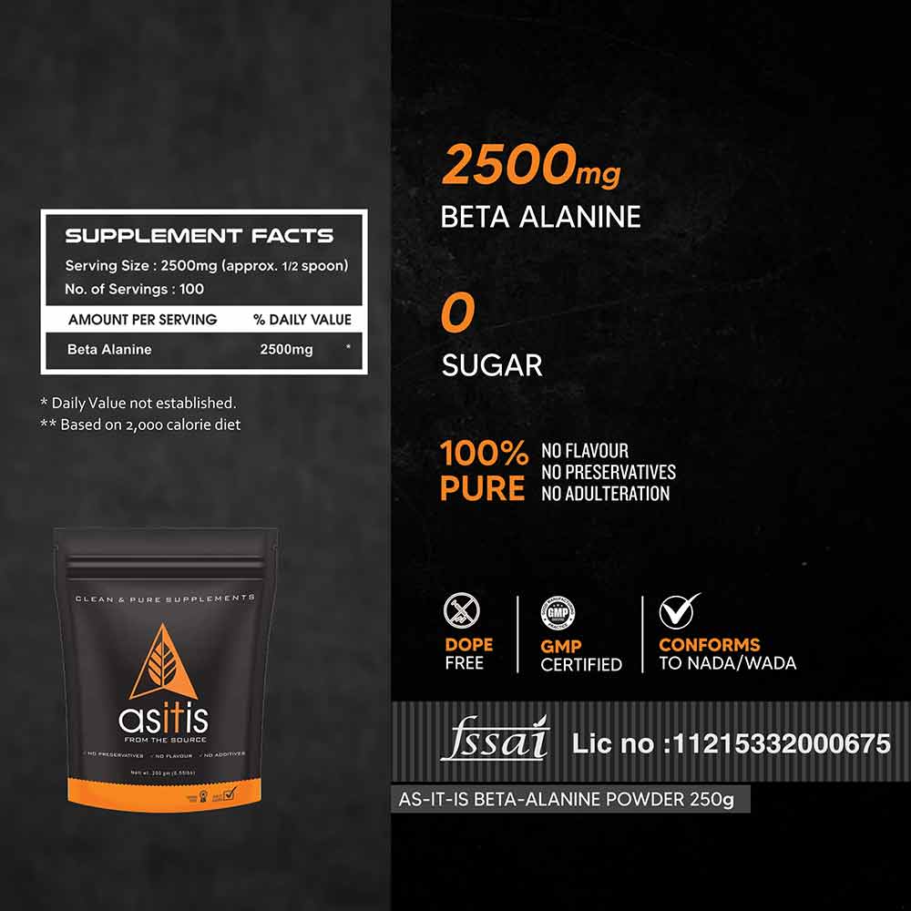 AS-IT-IS Nutrition Beta Alanine