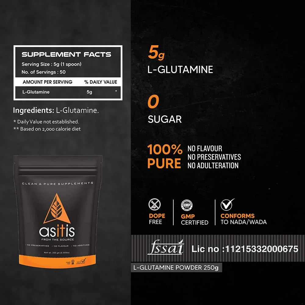 AS-IT-IS Nutrition L Glutamine