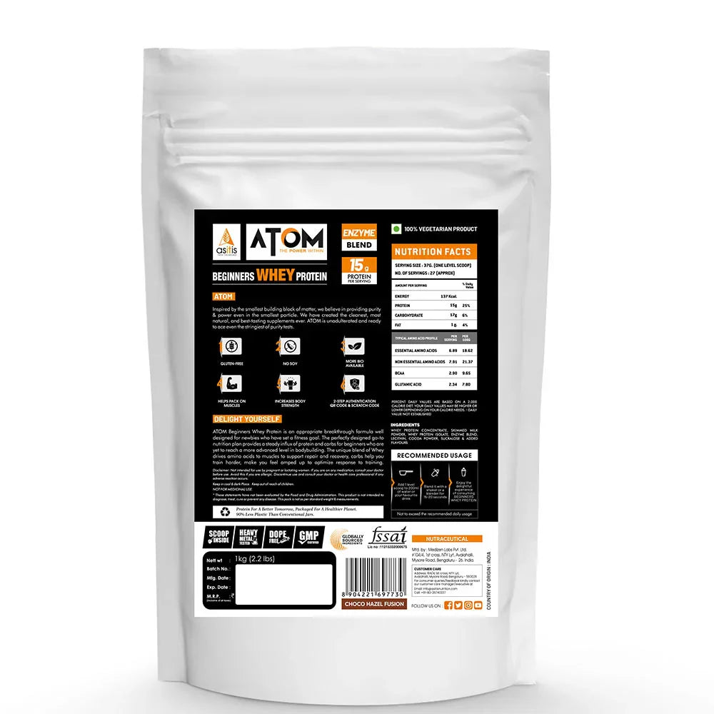 AS-IT-IS Nutrition ATOM Beginners Whey Protein