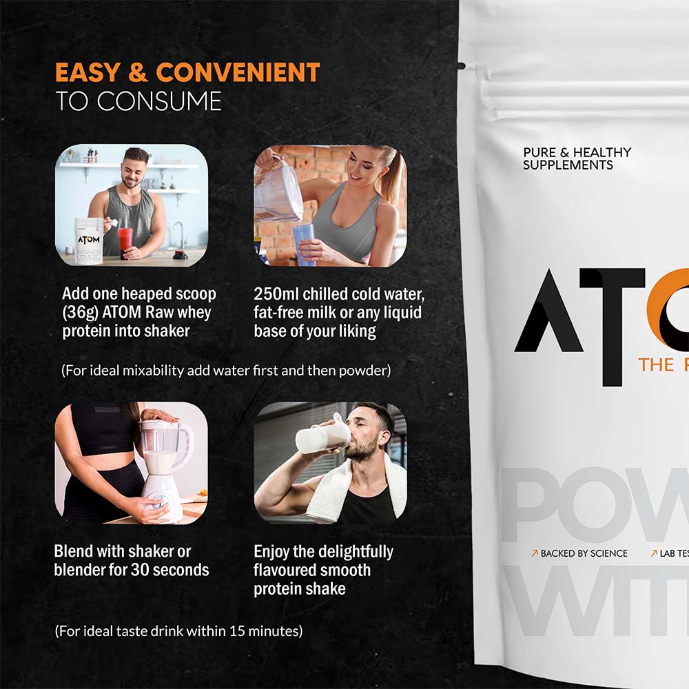 AS-IT-IS Nutrition ATOM Raw Whey Protein