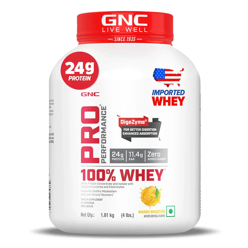 GNC Pro Performance 100% Whey Protein