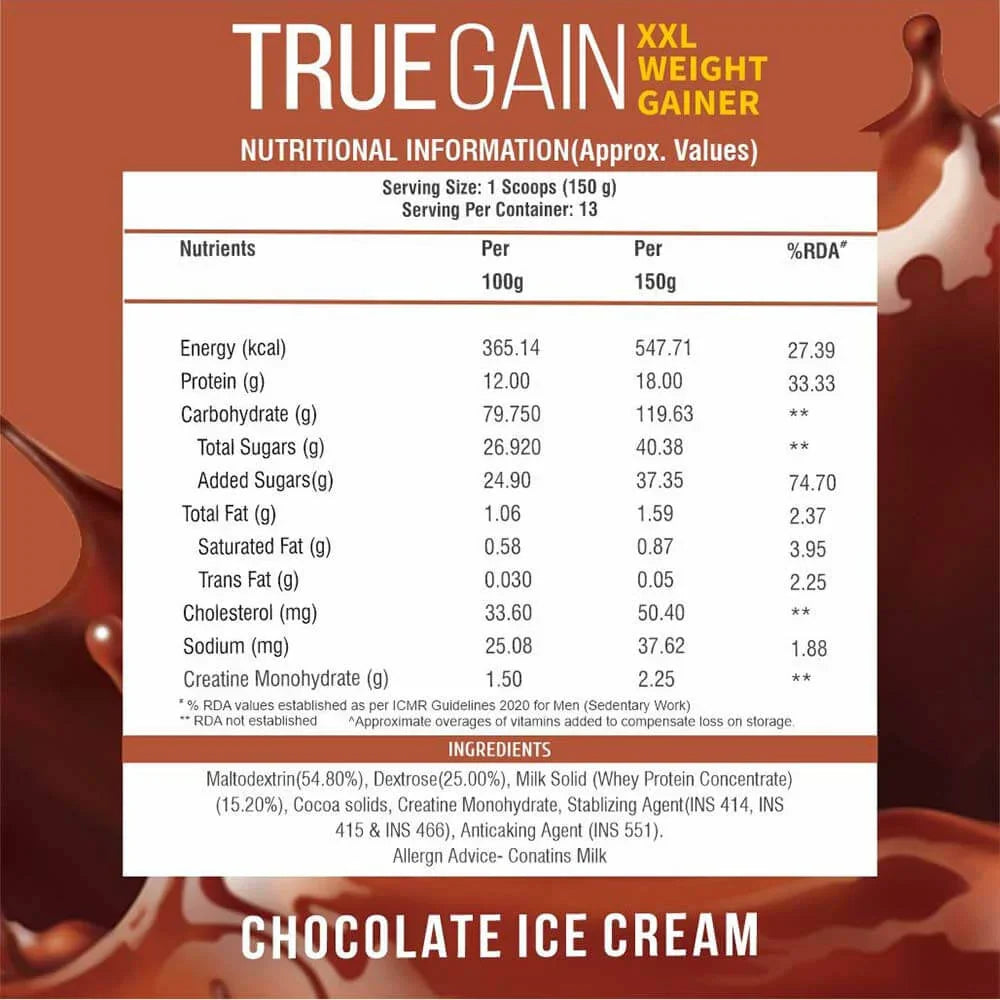 Healthfarm True Gain XXL Weight Gainer