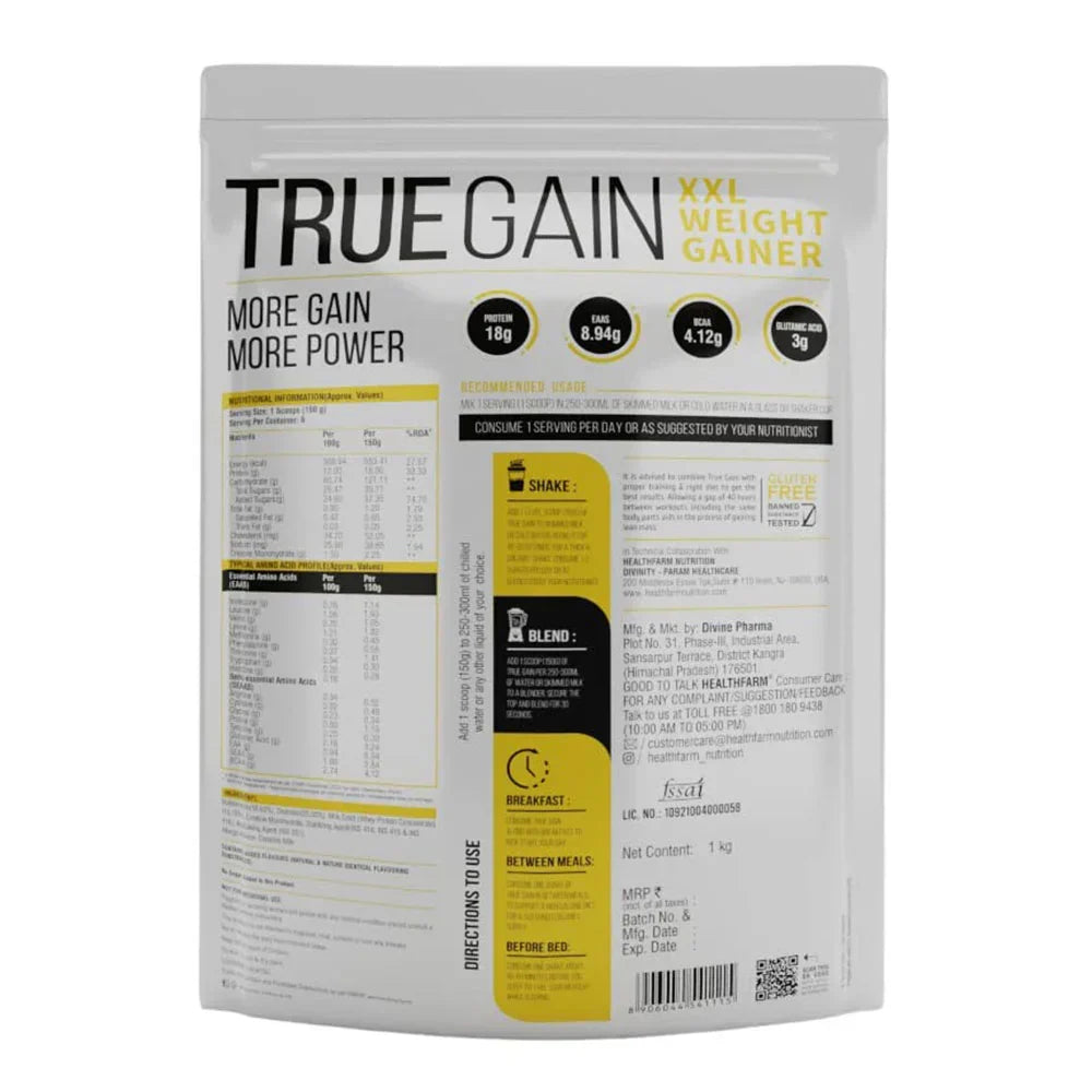 Healthfarm True Gain XXL Weight Gainer