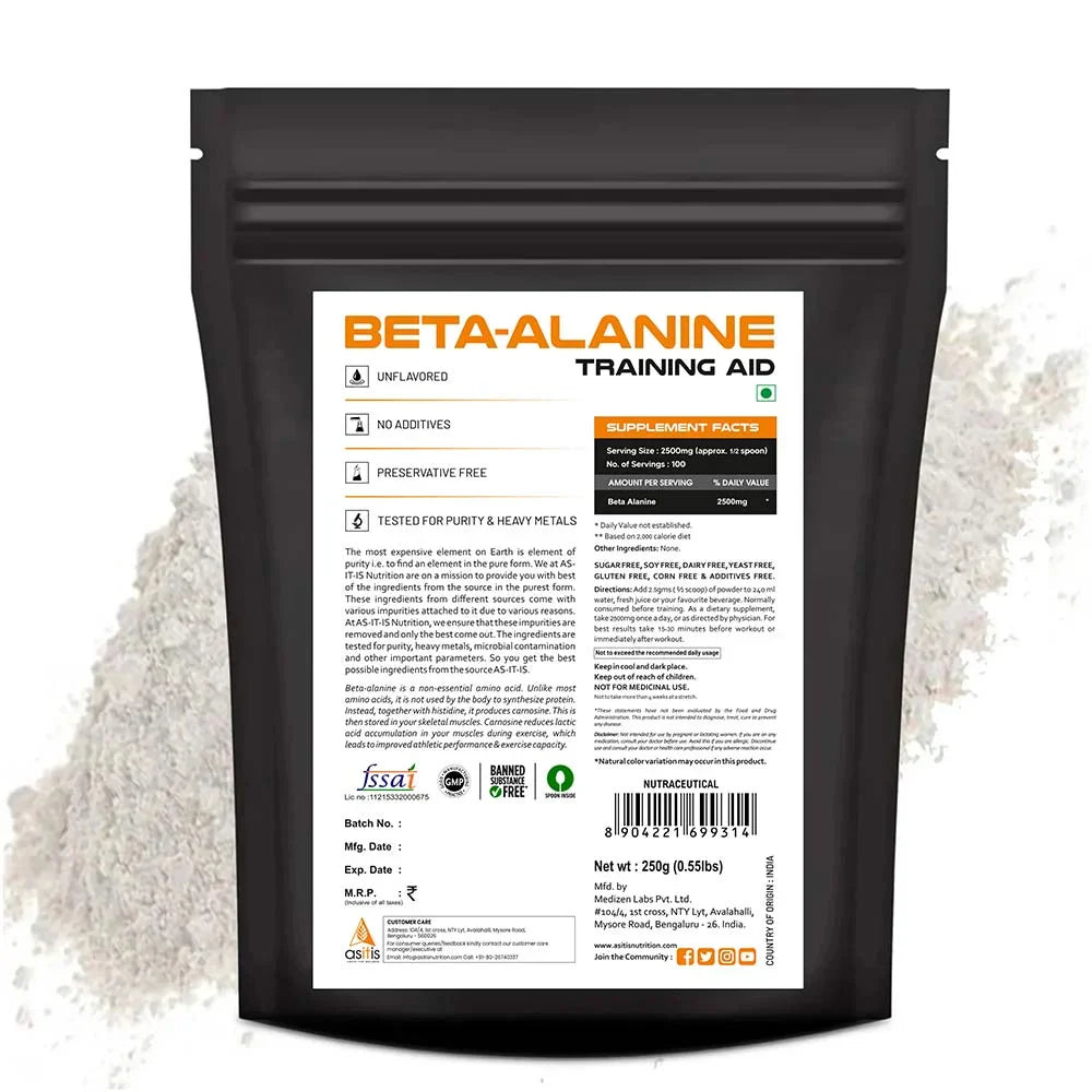 AS-IT-IS Nutrition Beta Alanine
