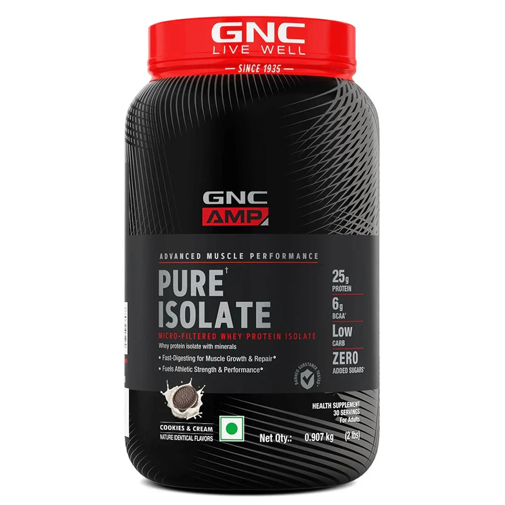 GNC AMP Pure Isolate Powder