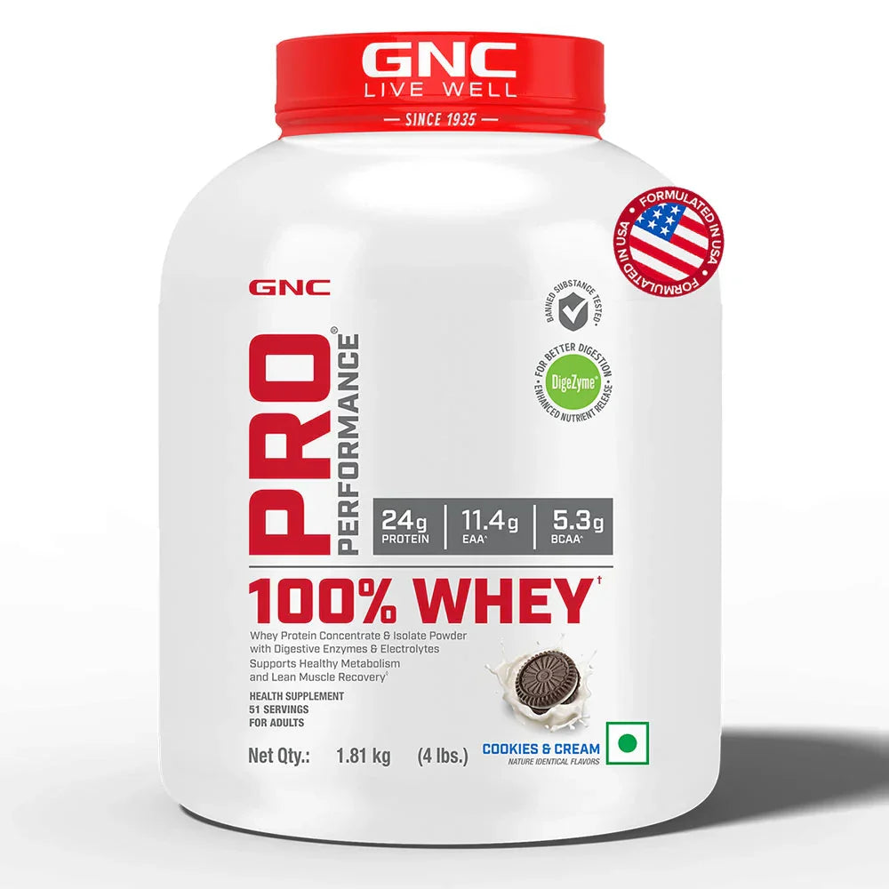 GNC Pro Performance 100% Whey Protein