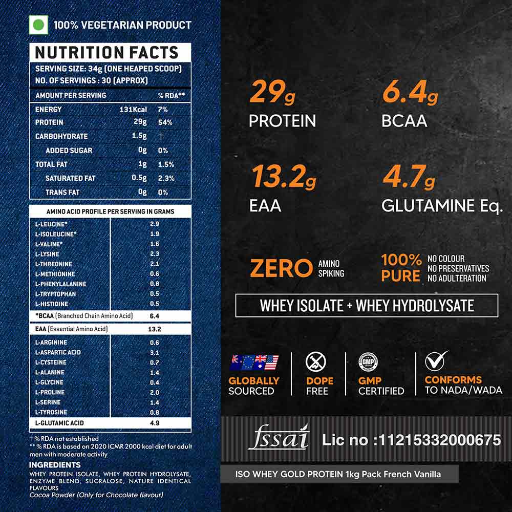 AS-IT-IS Nutrition ATOM Iso Whey Gold