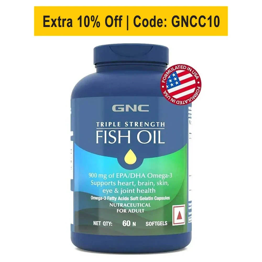 GNC Triple Strength Fish Oil