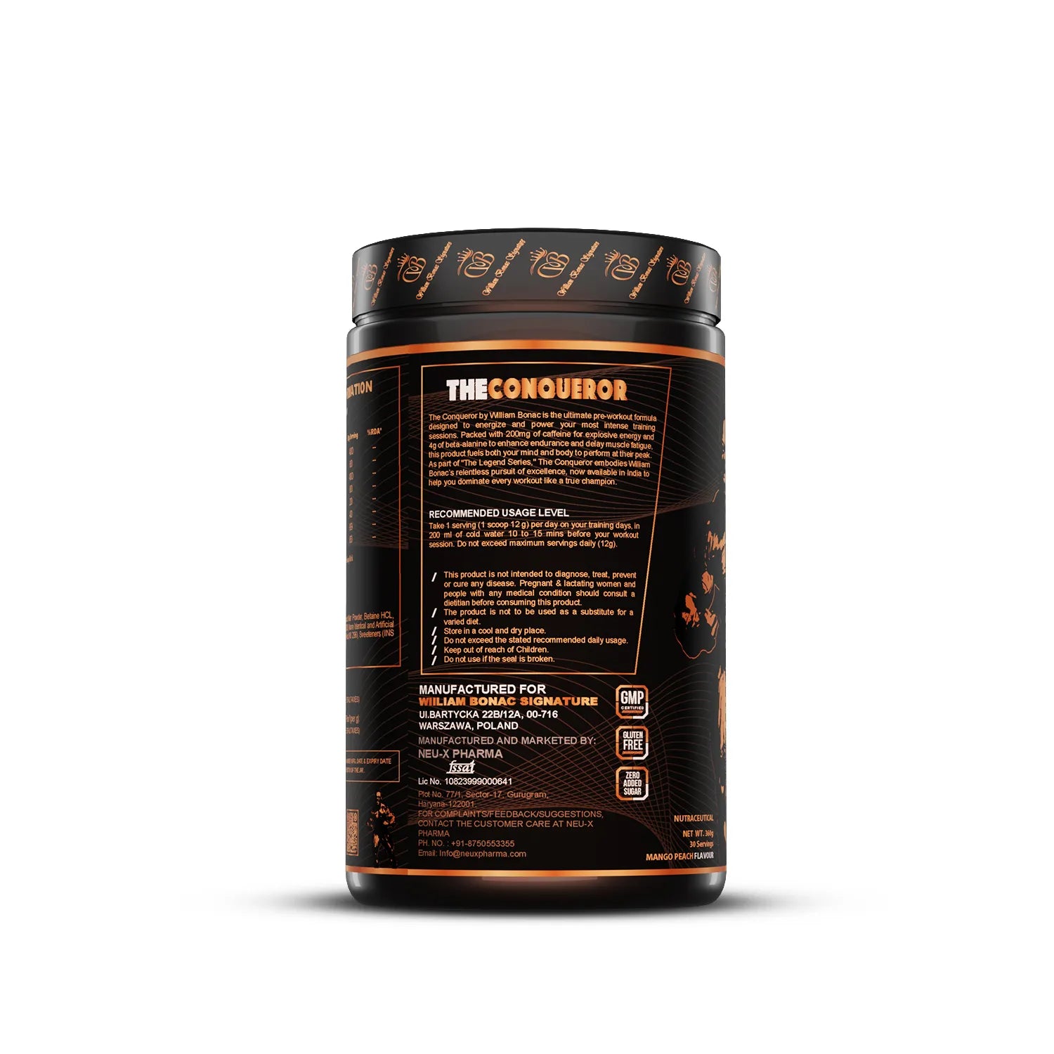 William Bonac Signature The Conqueror Pre