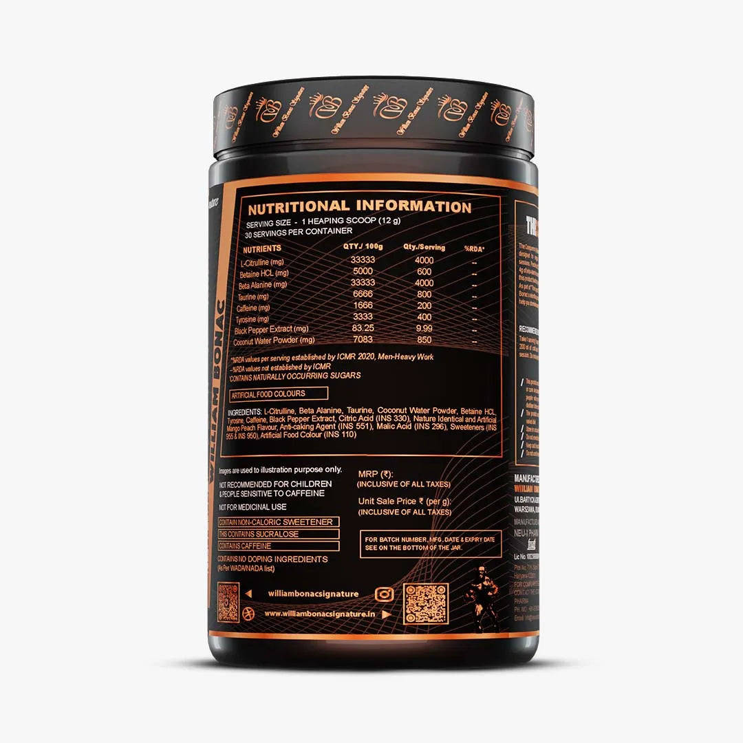 William Bonac Signature The Conqueror Pre