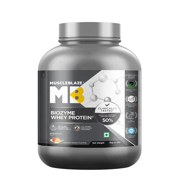 MuscleBlaze Biozyme Whey Protein