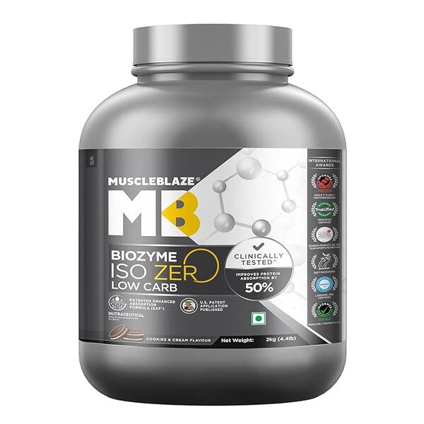MuscleBlaze Biozyme Iso-Zero