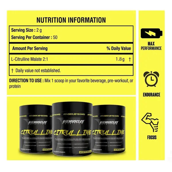 Big Muscles Citrulline Malate