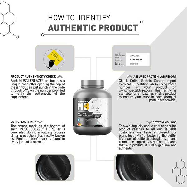 MuscleBlaze Biozyme Whey Protein