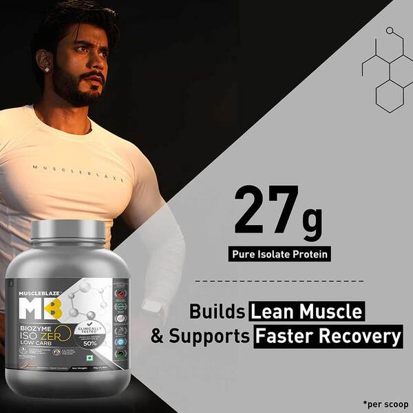 MuscleBlaze Biozyme Iso-Zero