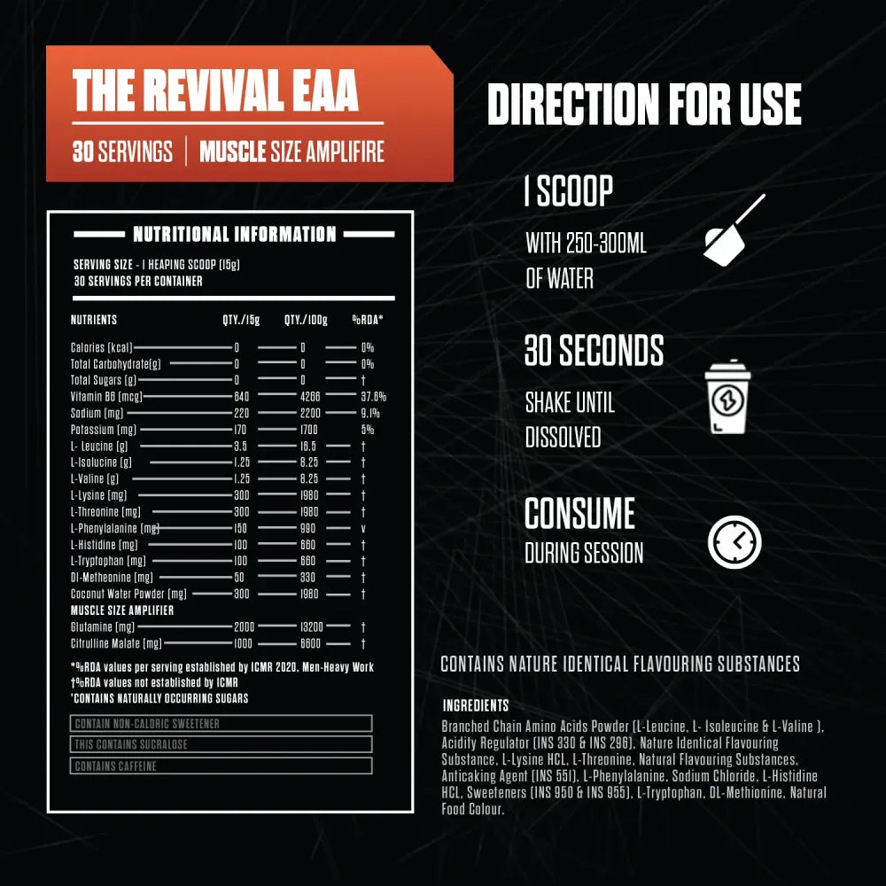 The Revival EAA (Essential Amino Acids )