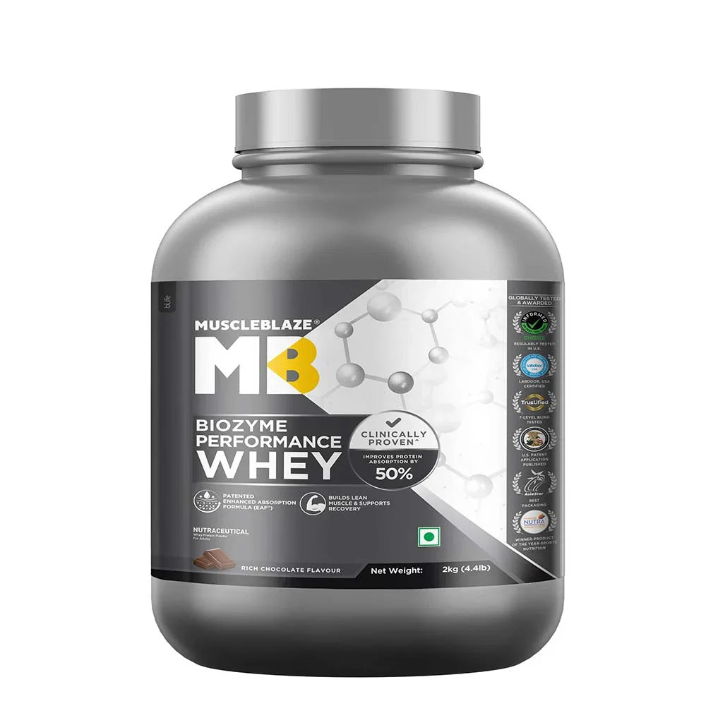 MuscleBlaze Biozyme Performance Whey Protein
