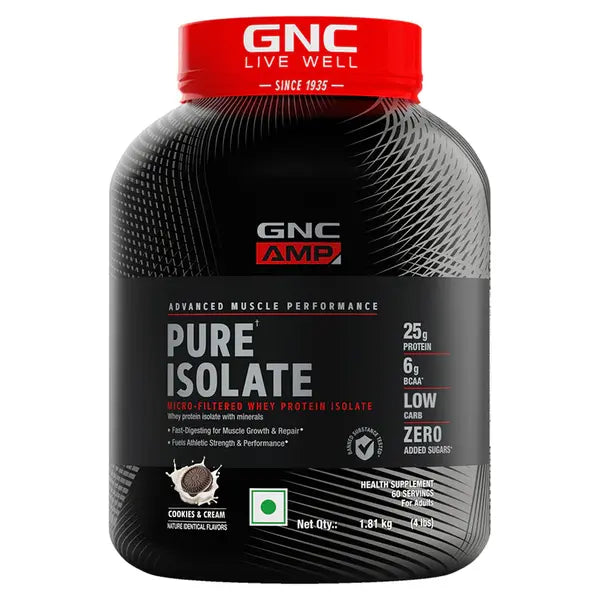 GNC AMP Pure Isolate Powder
