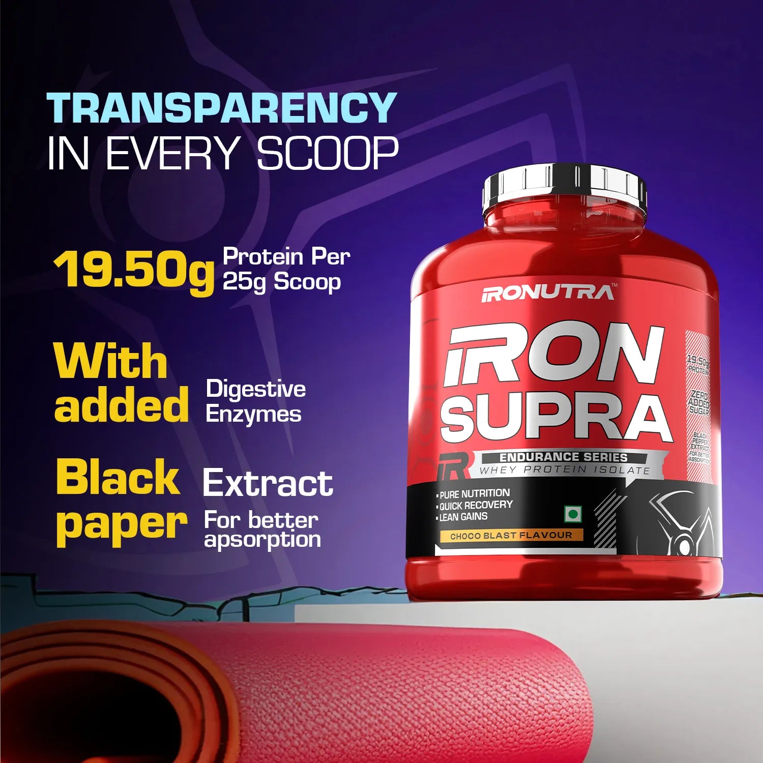 Iron Supra-Isolate Whey