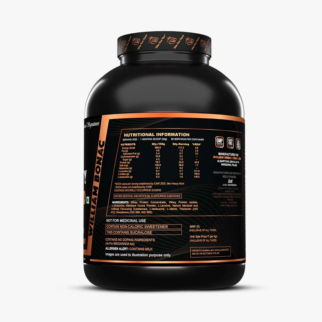 William Bonac Signature Whey Legend