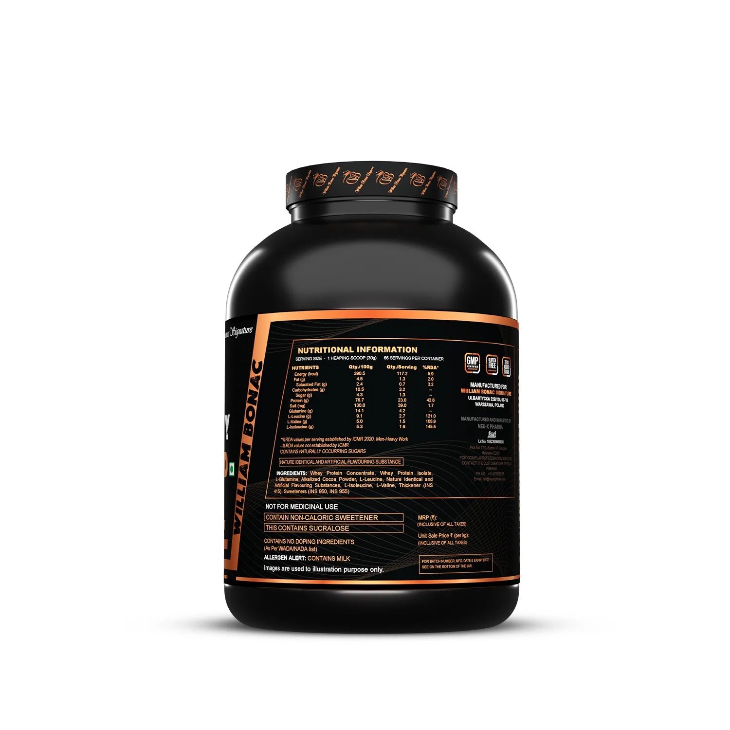 William Bonac Signature Whey Legend