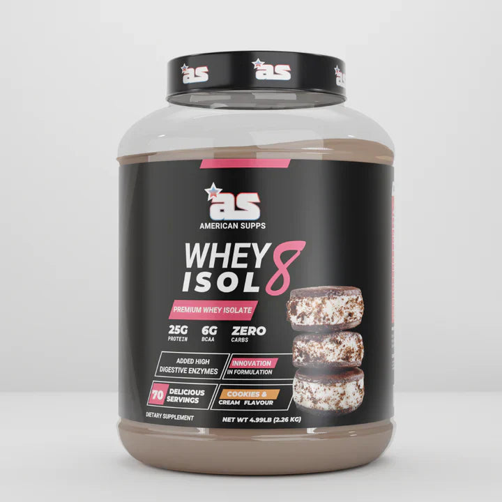 AMERICAN SUPPS WHEY PROTEIN ISOLATE