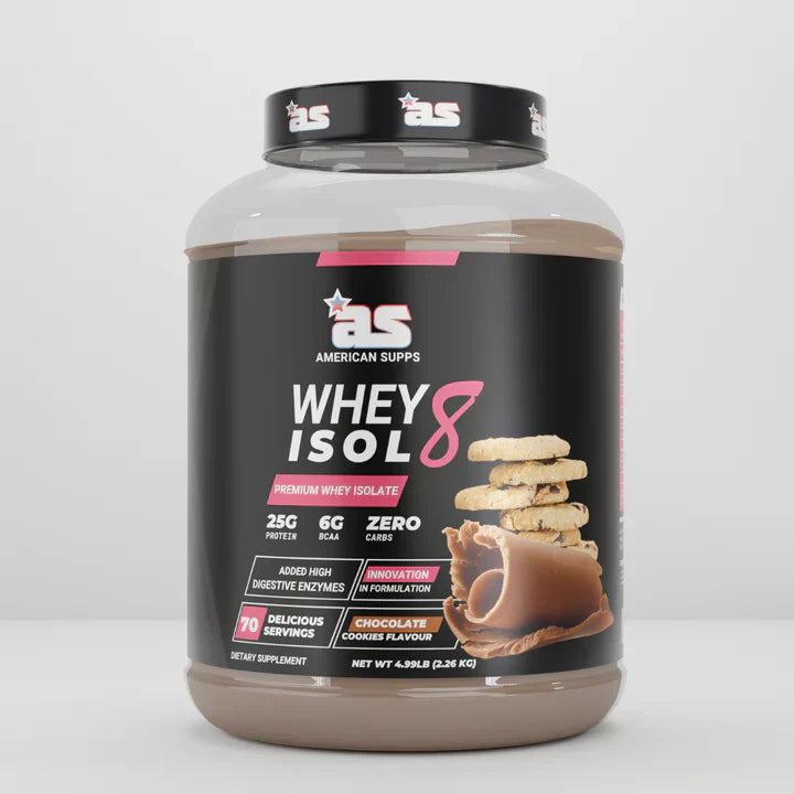 AMERICAN SUPPS WHEY PROTEIN ISOLATE